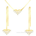 14K Gold Jewelry Wedding Diamond Jewelry Sets